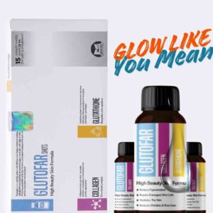Medevox Glutofar Shots High Beauty Skin Formula front pack